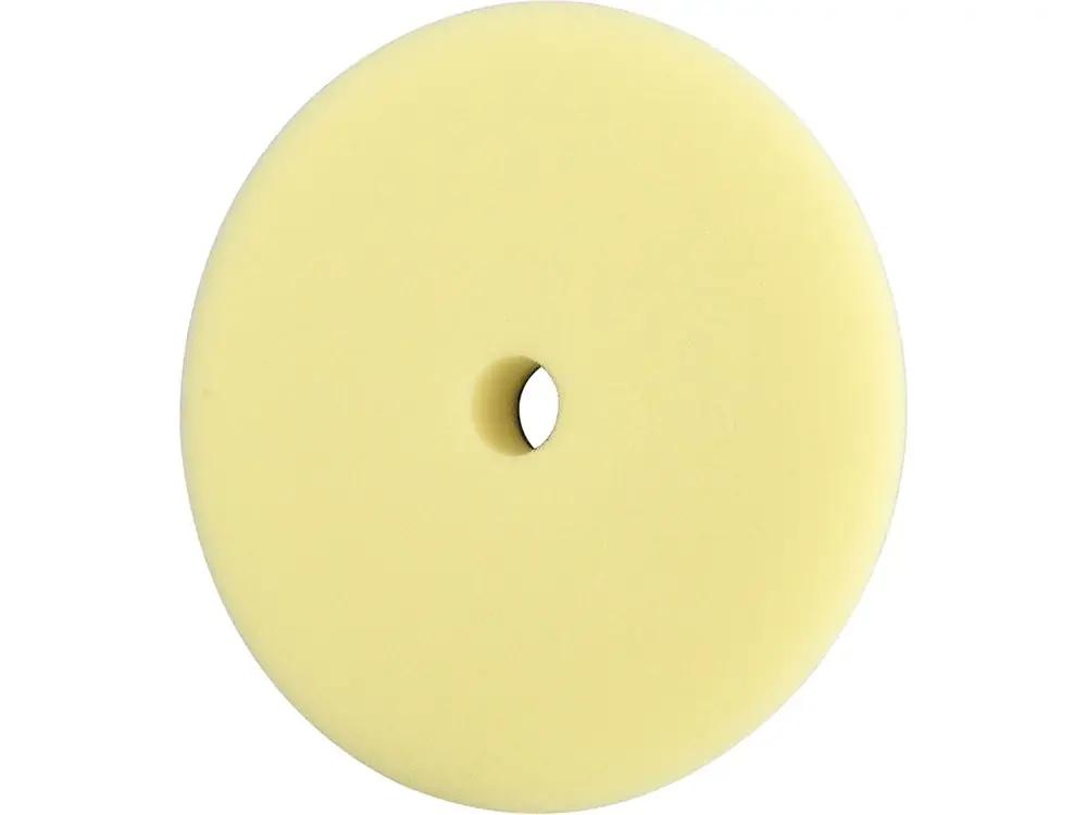 Extol polírkorong, erős polírozás, tépőzáras, sárga, T80, 180x25mm Prémium